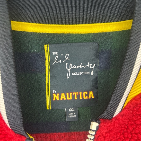 Lil Yatchy Collection by Nautica Sailing Team Bomber Varsity Jacket XXL RARE - Picture 5 of 5